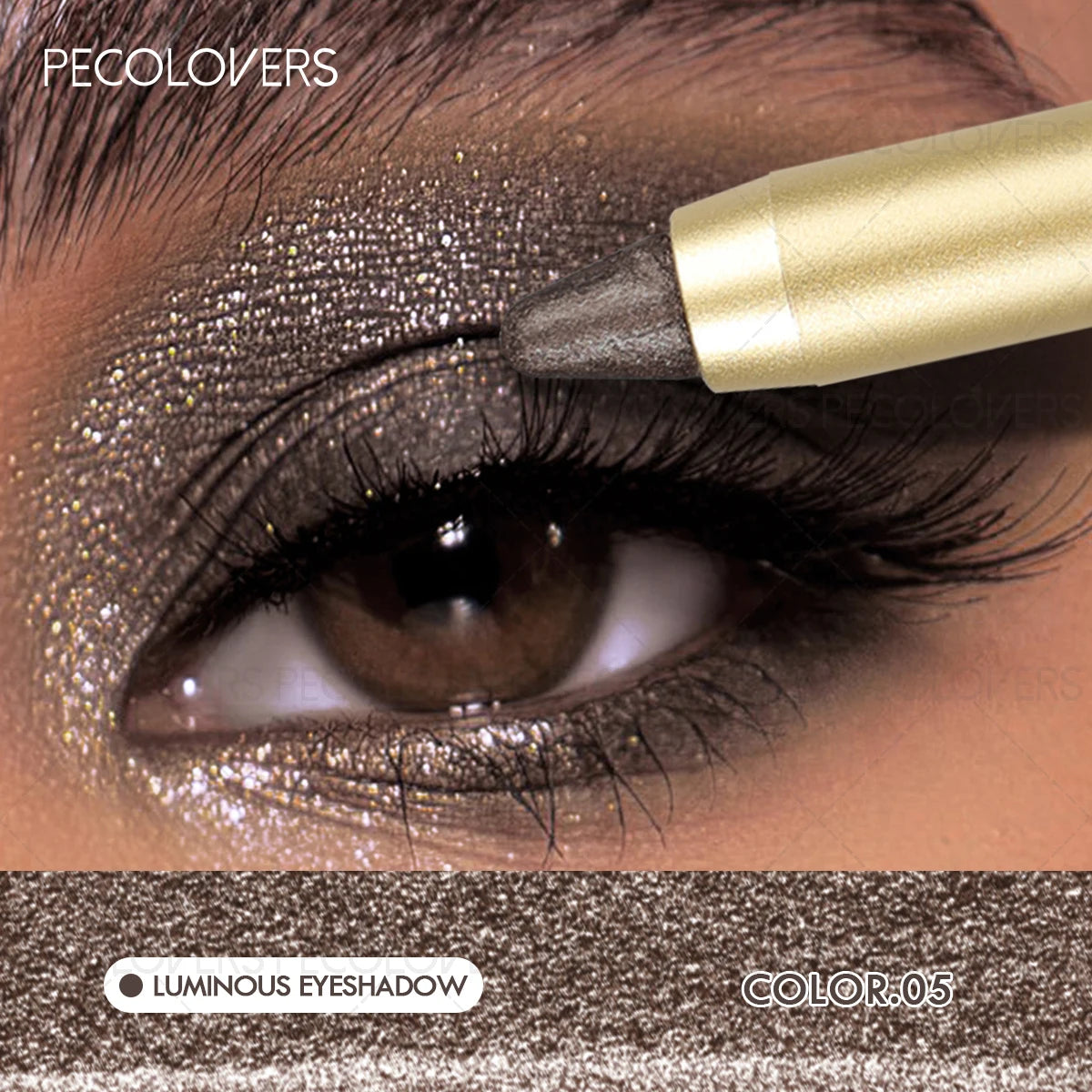 Vibrant Glow Cream Eyeshadow Pen – Long-Lasting, Crease-Proof Professional Finish