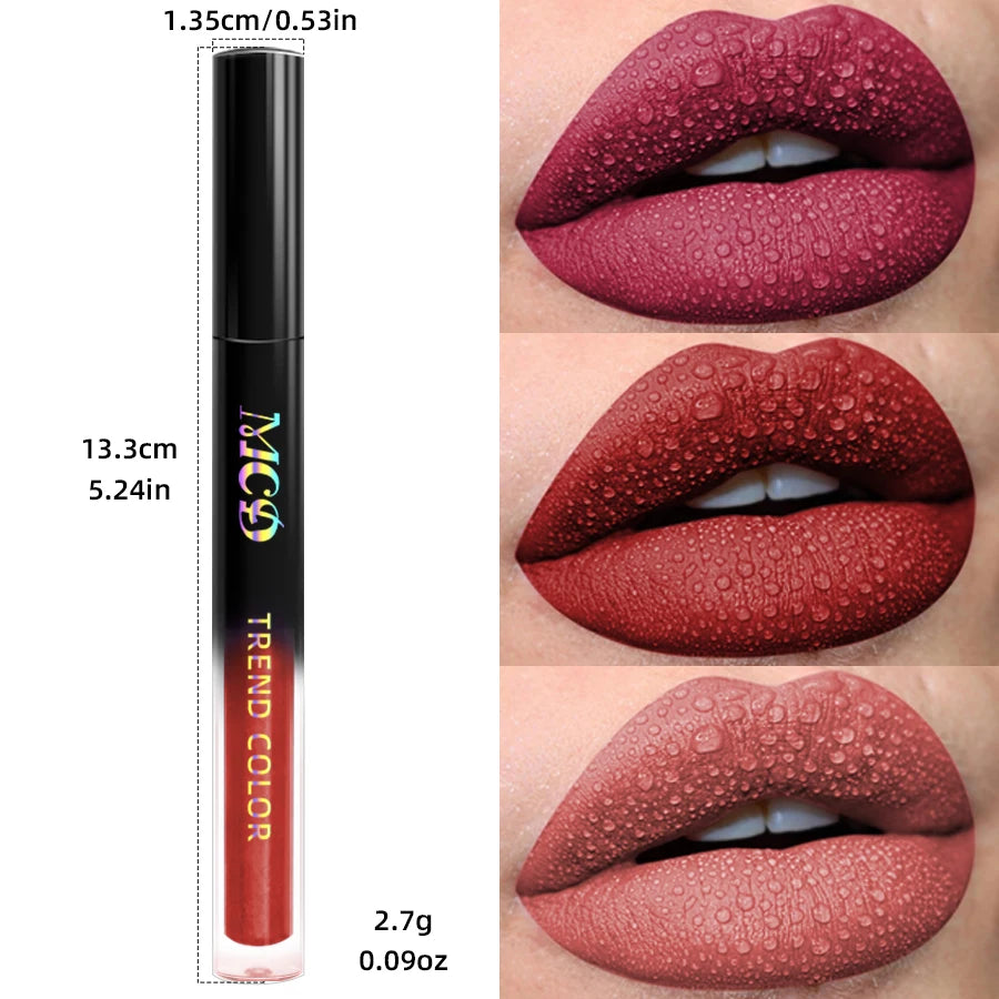 The Ultimate Velvet Lip Glaze Set – 19 Transfer-Proof Matte Shades