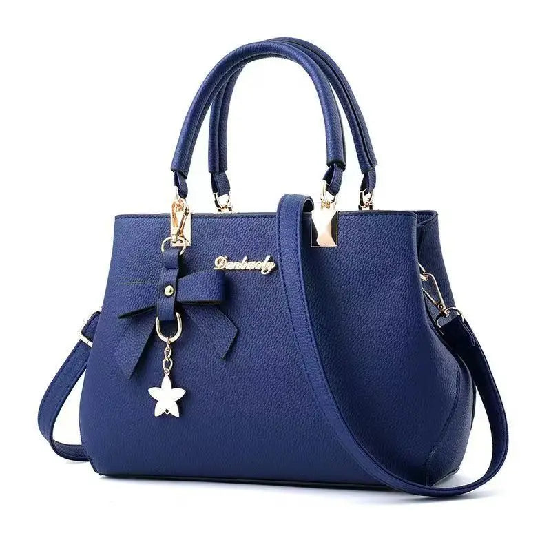 The Sweet Commuter – Korean-Style Bow Handbag & Messenger