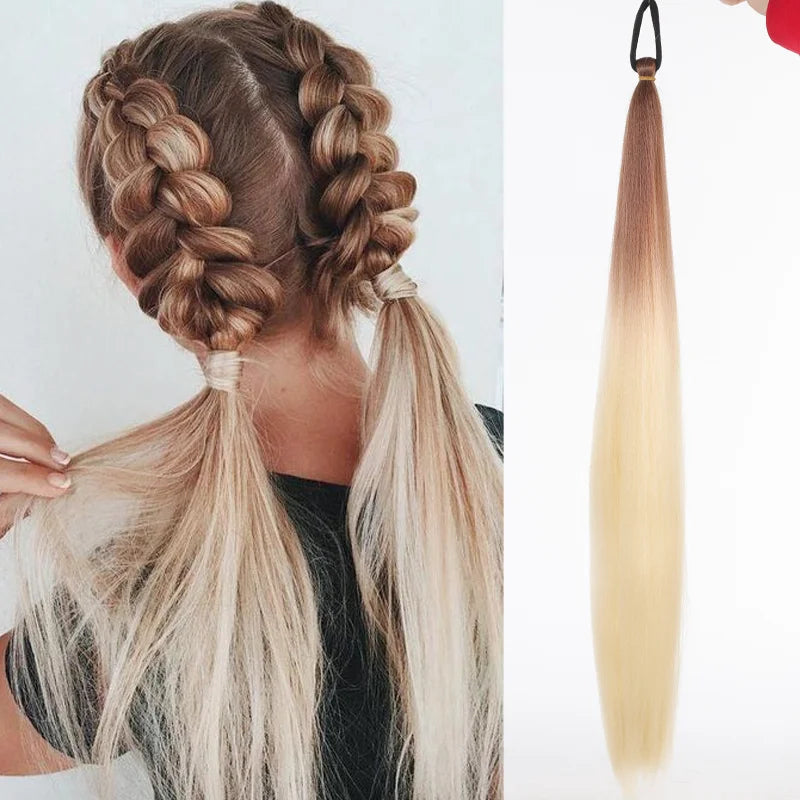 Prism Wave 26-Inch Ombre Braiding Ponytail