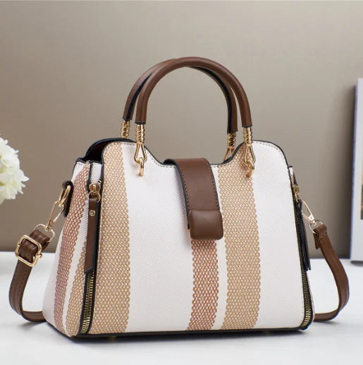 The Signature Patchwork Carry-All – Designer-Style Large-Capacity Tote