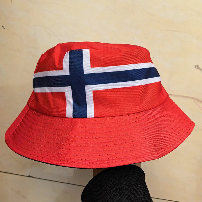 The Global Fan Reversible Bucket Hat | international flags collection