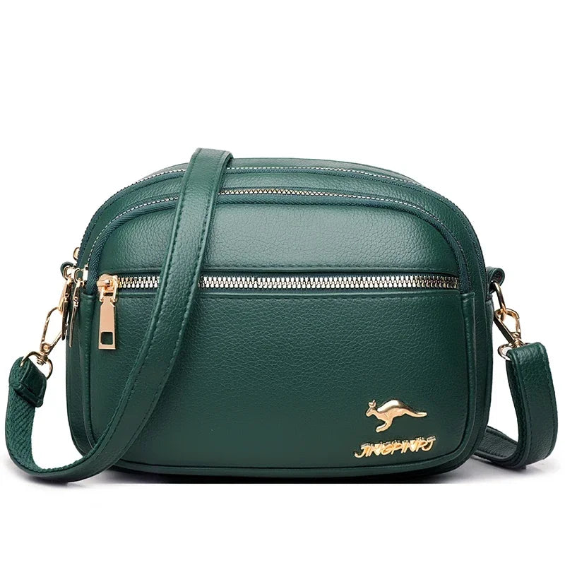 Effortless Elegance: The Ultimate Wear-Resistant Leather Messenger for the Modern Woman